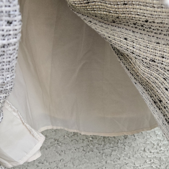 Mustard Seed Tweed Pleated Mini Dress - Picture 6 of 7